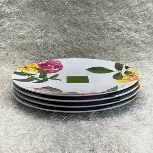 Kate Spade New York Patio Floral Dinner Plate set of 4